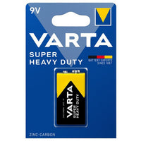 Varta Superlife 9V Zinc Carbon Battery - 4008496556427