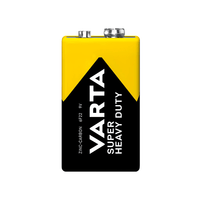Varta Superlife 9V Zinc Carbon Battery - 4008496556427