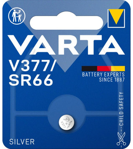 Varta V337 Silver - Oxide Button Cell Battery - Pack of 1 - 4008496245932