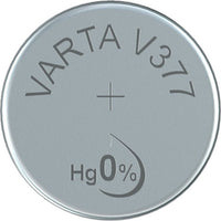 Varta V337 Silver - Oxide Button Cell Battery - Pack of 1 - 4008496245932