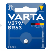 Varta V379 Silver - Oxide Button Cell Battery - Pack of 1 - 4008496245949