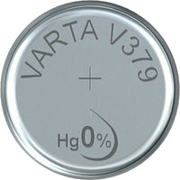 Varta V379 Silver - Oxide Button Cell Battery - Pack of 1 - 4008496245949