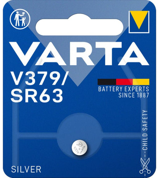 Varta V379 Silver - Oxide Button Cell Battery - Pack of 1 - 4008496245949