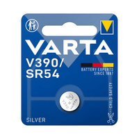 Varta V390 Silver - Oxide Button Cell Battery - Pack of 1 - 4008496245680