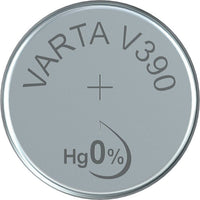 Varta V390 Silver - Oxide Button Cell Battery - Pack of 1 - 4008496245680
