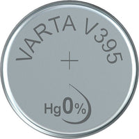 Varta V395 Silver - Oxide Button Cell Battery - Pack of 1 - 4008496245833