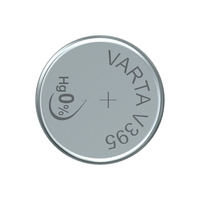 Varta V395 Silver - Oxide Button Cell Battery - Pack of 1 - 4008496245833