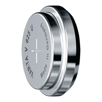 Varta V625U Special Alkaline 1.5V Button Cell Battery - Pack of 1 - 4008496273683
