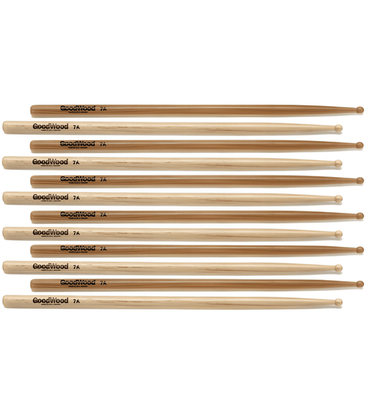 Vater VPGW7AW Goodwood 7A Nylon Tip Drum Sticks (Pair) - 