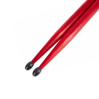 Vic Firth Nova 5AN Red Nylon Tip Drumsticks - 00750795010158