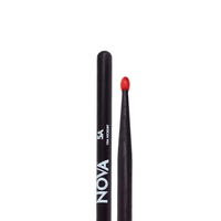 Vic Firth Nova 5ANB Black Nylon Tip Drumsticks - 00750795010158