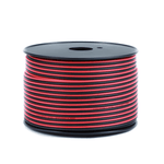 Viper Twin Flex Speaker Wire 1.0mm x 2 Red/Black 100M Roll - 