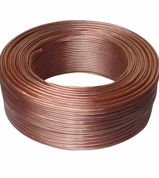 Viper WSPK03 Twin Flex Speaker Wire 0.5mm x 2 Clear 100M Roll - 