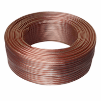 Viper WSPK03 Twin Flex Speaker Wire 0.5mm x 2 Clear 100M Roll - 