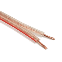 Viper WSPK03 Twin Flex Speaker Wire 0.5mm x 2 Clear 100M Roll - 