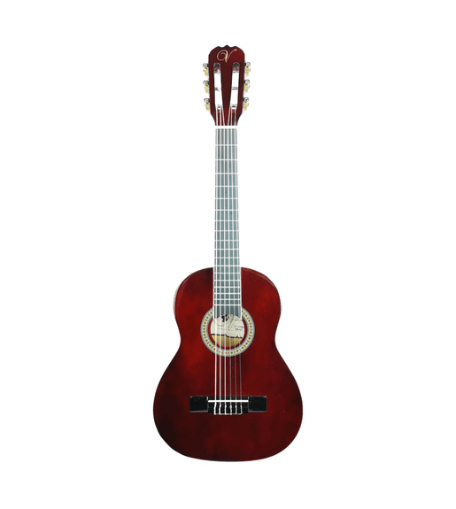 Vizcaya VC-130-WR 30-Inch 1/4 Size Classical 6-String Guitar - Wine Red - 