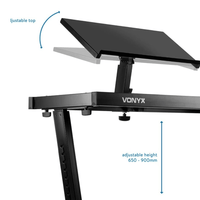 Vonyx DB10 Mobile DJ Stand - 8715693288346