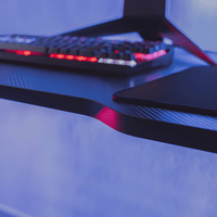 Vonyx DB20 Studio & Gaming Table with RGB Lighting - 8720105709012