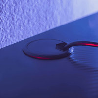 Vonyx DB20 Studio & Gaming Table with RGB Lighting - 8720105709012