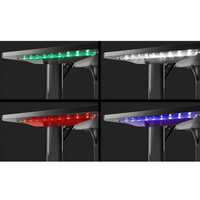 Vonyx DB20 Studio & Gaming Table with RGB Lighting - 8720105709012