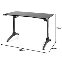 Vonyx DB20 Studio & Gaming Table with RGB Lighting - 8720105709012
