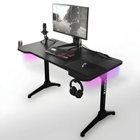 Vonyx DB20 Studio & Gaming Table with RGB Lighting - 8720105709012