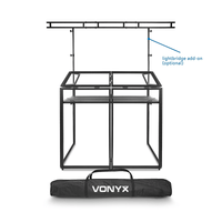 Vonyx DB3 PRO DJ Booth System - 8715693292169