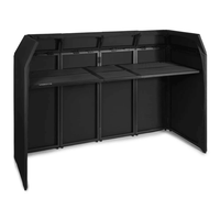 Vonyx DB5 PRO DJ Booth System - 8715693300970