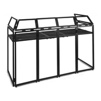 Vonyx DB5 PRO DJ Booth System - 8715693300970