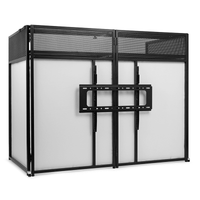 Vonyx DB6 Pro DJ Booth with 32
