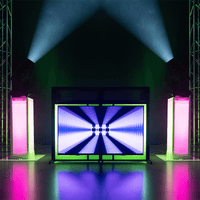 Vonyx DB6 Pro DJ Booth with 32