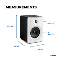 Vonyx SMN50W Studio Monitor 5