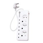 Waco – 6 Way Multiplug with Shutters - 6004830834181