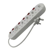 Waco A0013176 10-Way Switched Multiplug Extension Lead - 6009110013176