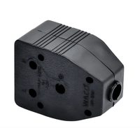 WACO Rubber Janus Coupler 16A 3PIN: Durable Double - Sided Power Connector - 6004830034666