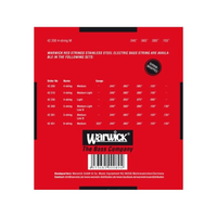 Warwick 42210ML4 Red Label 4 - String Bass Guitar Strings 40 - 100 - 4033685000917