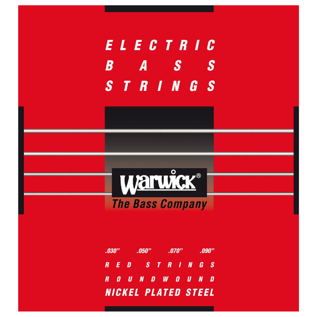 135 Bass String Warwick Red Label 42301 M 5B Long Scale Bass Guitar Strings (45-135 Ni ...