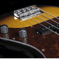 Washburn WSB500TS 4-String Electric Bass Guitar – Tobacco Sunburst - 