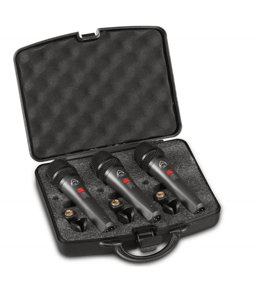 Wharfedale DM5.0S Super - Cardioid Dynamic Microphone 3 - Pack - 5025941156741