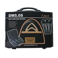 Wharfedale DM5.0S Super - Cardioid Dynamic Microphone 3 - Pack - 5025941156741