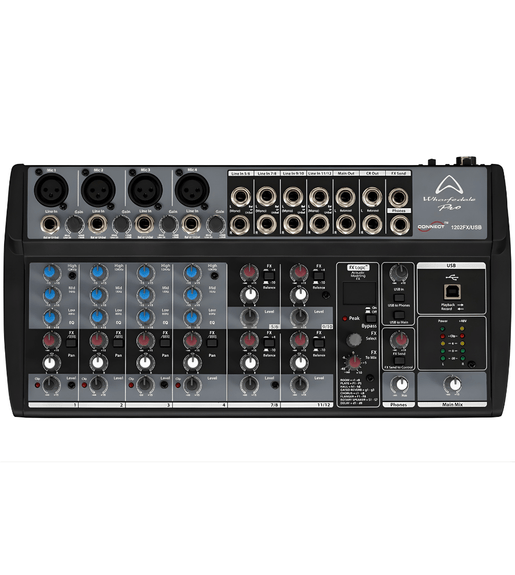 Wharfedale Pro Connect 1002FX USB 10 Channel Mixer - 5025941153887