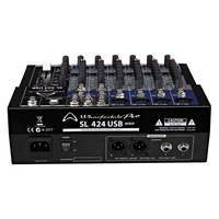 Wharfedale Pro SL424USB 4-Channel Analog Studio Mixer with USB Interface - 703340661961