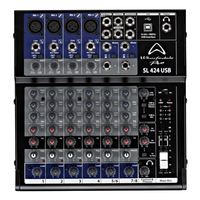 Wharfedale Pro SL424USB 4-Channel Analog Studio Mixer with USB Interface - 703340661961