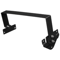 Wharfedale Pro Titan WPB-T8 Steel Wall Mount Speaker Bracket (Black) - 