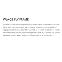 Wharfedale WLA - 28 Fly Frame - 