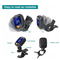Wingo T400 Guitar Clip On Tuner - 