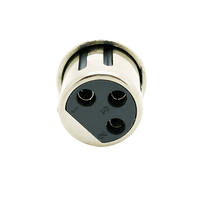 XLR Female (Cannon) to 6.35mm mono Jack Adaptor - 