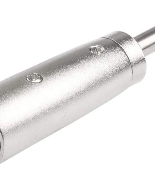 XLR Male to 6.35mm Mono Male Adaptor - 