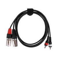 XMAX CX1.5SIG-2RCA-2RCA Dual RCA to Dual RCA Stereo Audio Cable (1.5 Meters) - 