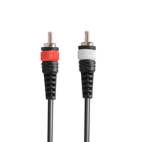 XMAX CX1.5SIG-2RCA-2RCA Dual RCA to Dual RCA Stereo Audio Cable (1.5 Meters) - 